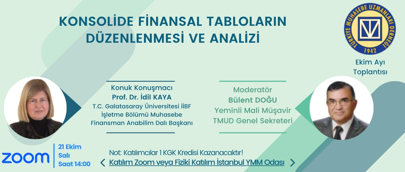 KONSOLİDE FİNANSAL TABLOLARIN DÜZENLENMESİ VE ANALİZİ